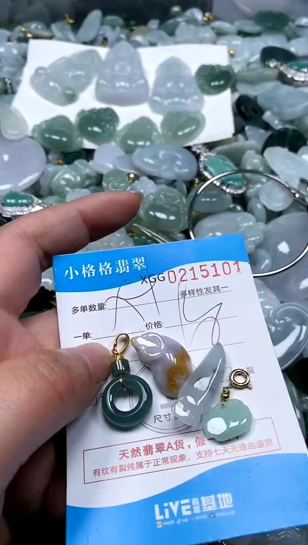 【闪购商品】翡翠颈饰未镶嵌闪购商品0215101