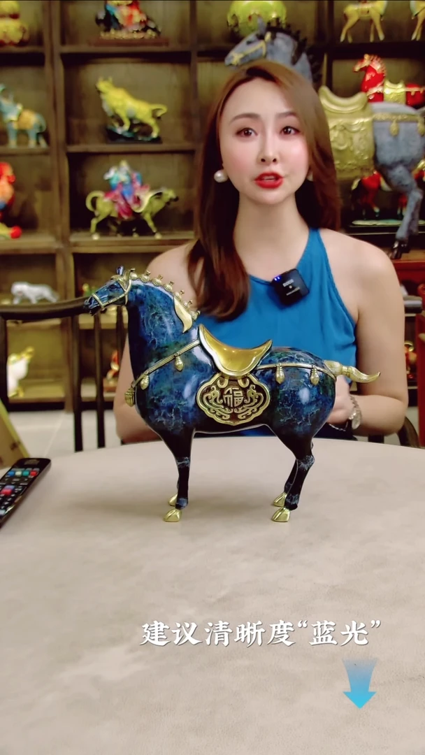 黄铜全黄铜摆件中号福马