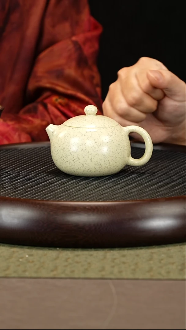 茶壶紫砂12 杨建英 羊脂玉白 西施 230cc
