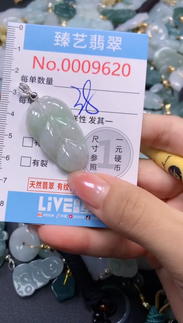 颈饰未镶嵌翡翠9620