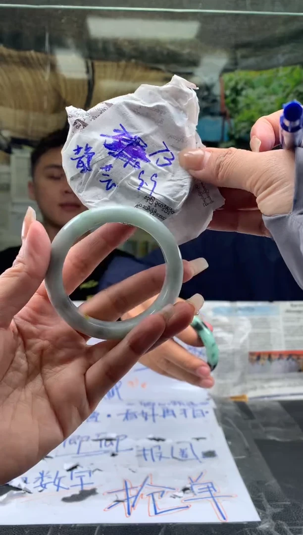 翡翠手镯未镶嵌翡翠手镯 下单联系小耳机#2