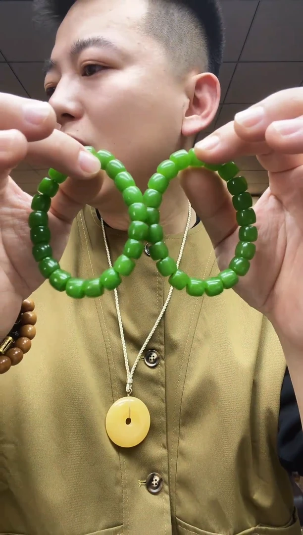 玉百搭气质直切手串