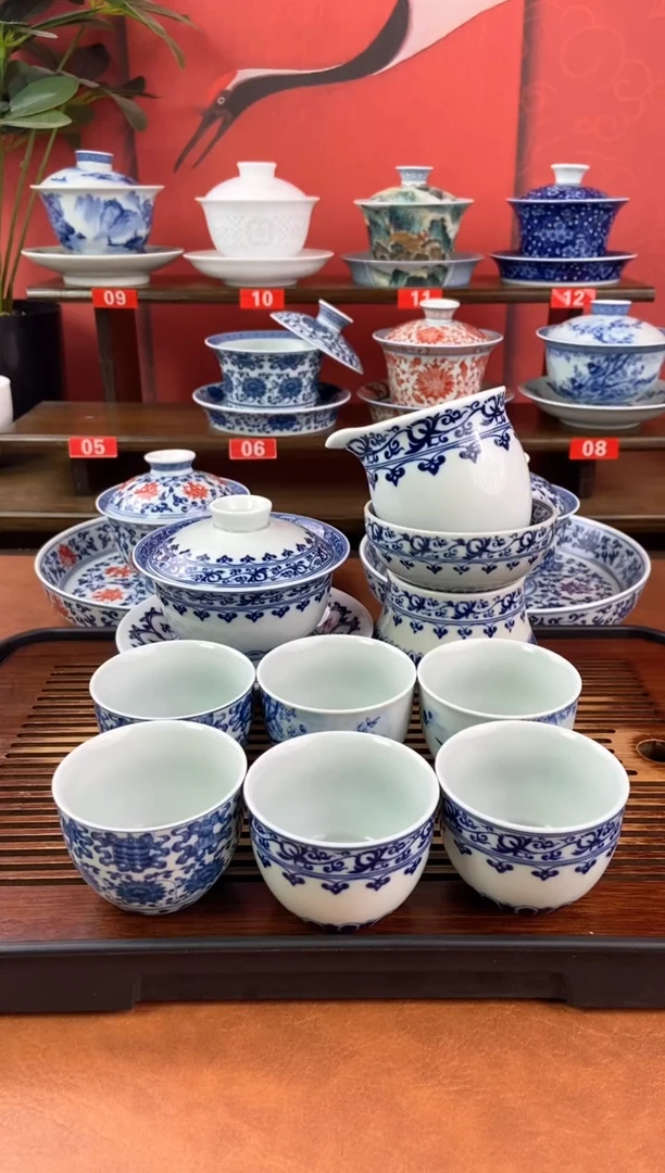 柳*景德镇高温精选茶具