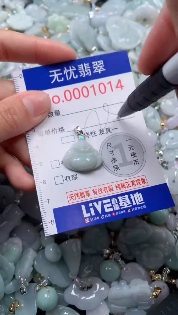 颈饰未镶嵌翡翠1014