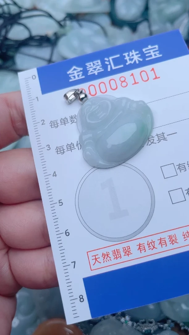 颈饰未镶嵌翡翠8101