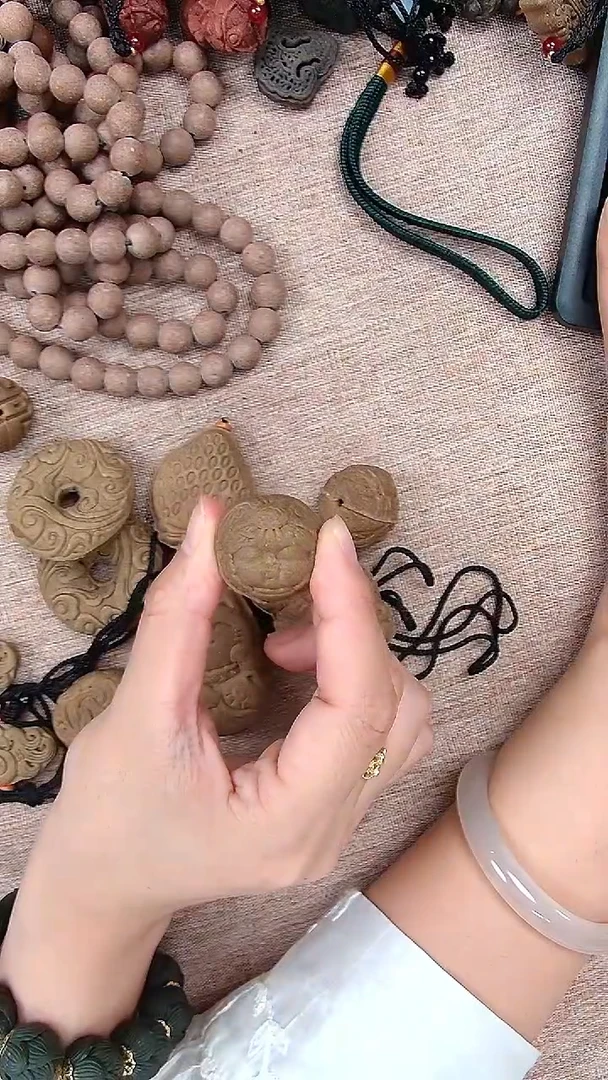 木今*@苏和香方 喜字纹单珠