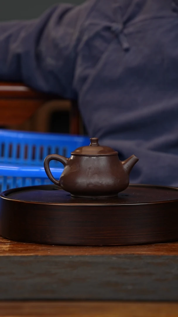 【闪购商品】紫砂茶壶柱础壶200cc