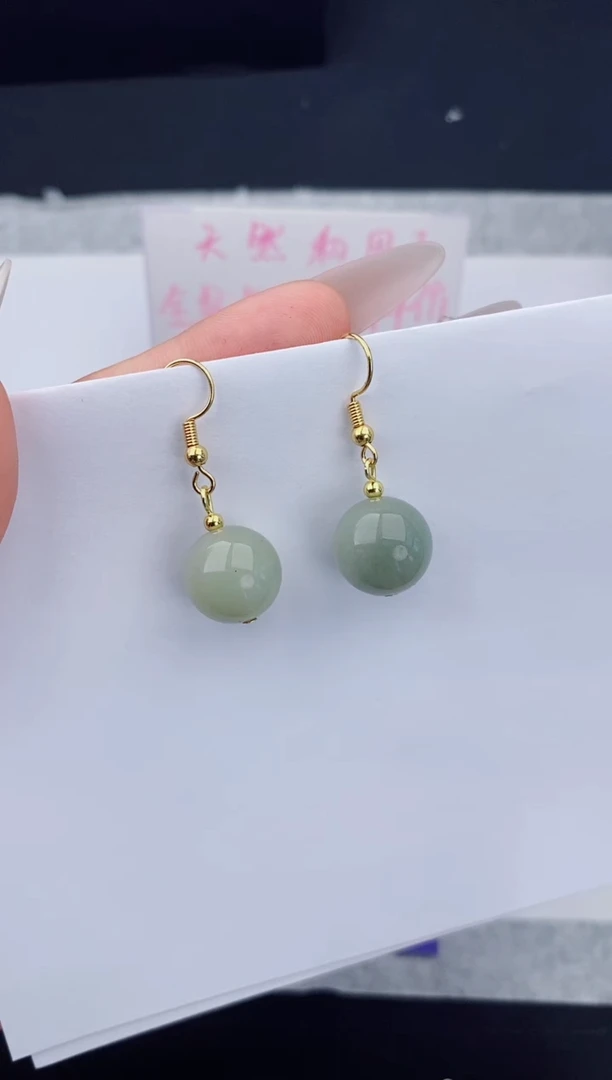 东陵石合金耳饰222友缘微色差T