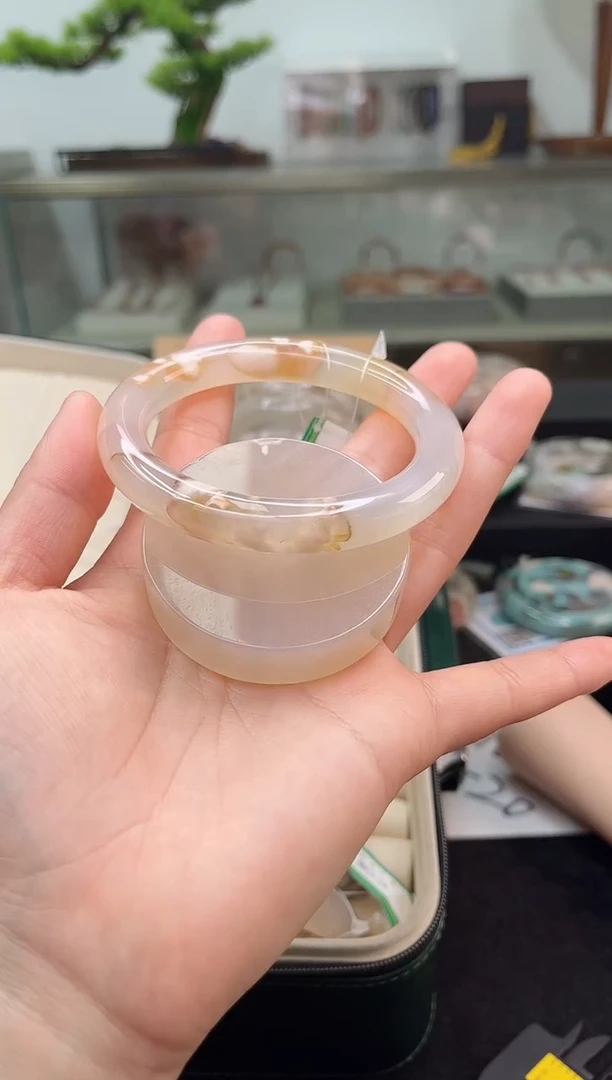 未镶嵌手镯石英质玉60圈口（赠品镯心）3931302