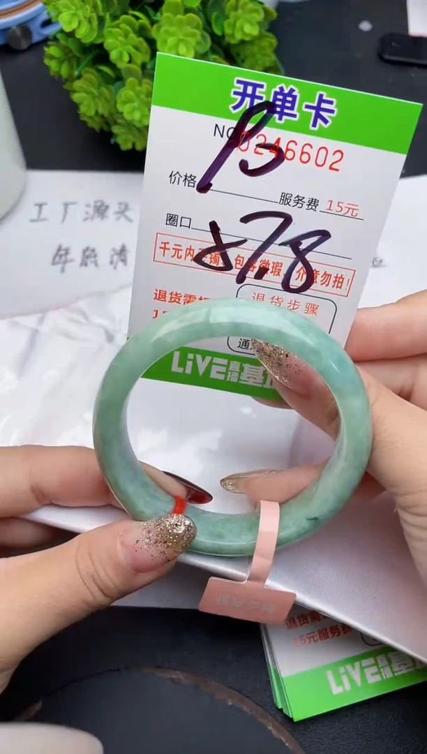未镶嵌手镯翡翠02天然翡翠A货