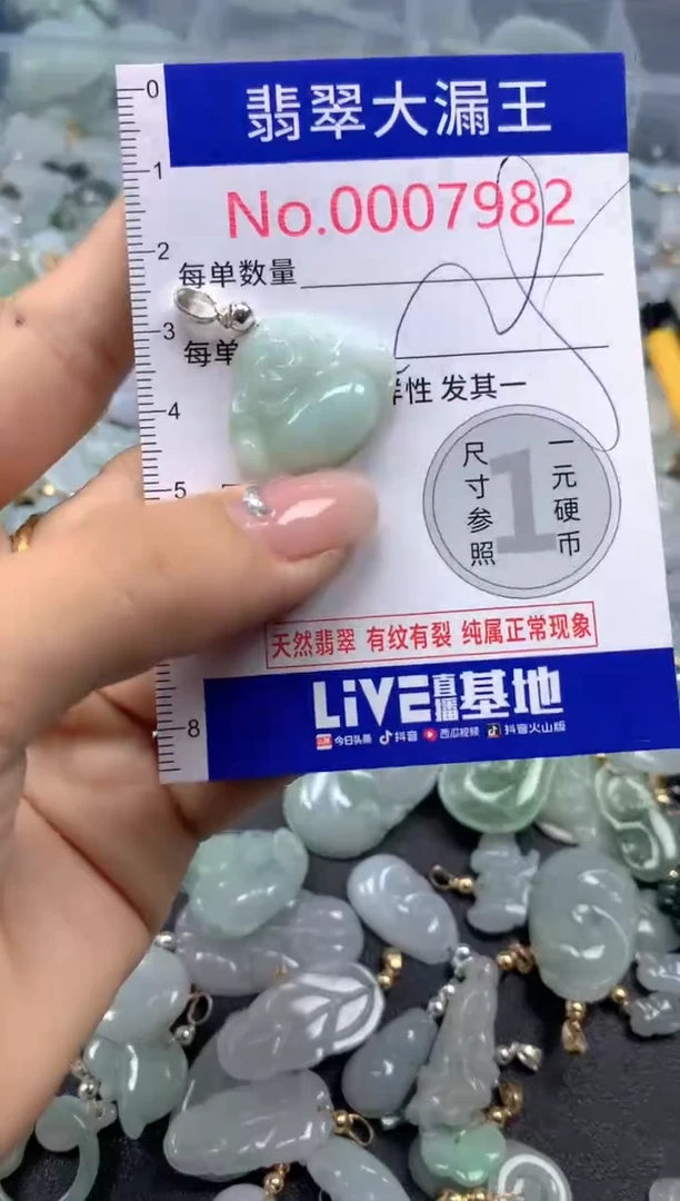 颈饰未镶嵌翡翠7982