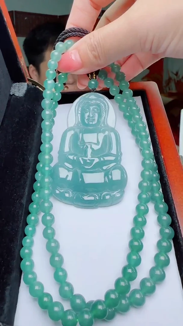 颈饰未镶嵌翡翠多样性发其一79472     大观音