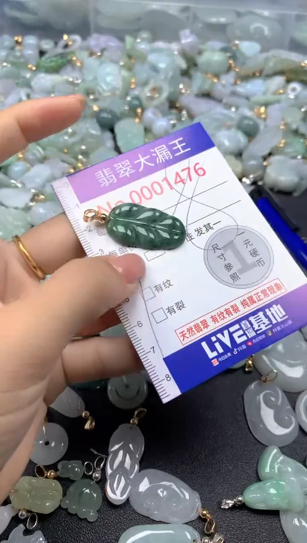 颈饰未镶嵌翡翠1476