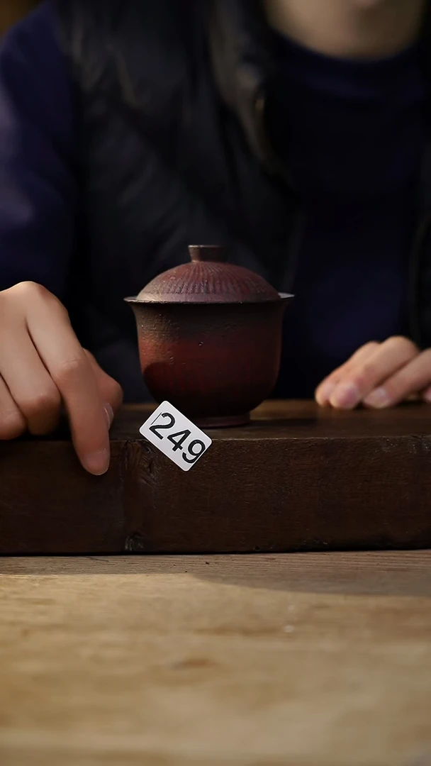 瓷片设计师手作！！！落单设计师福利！！盖碗