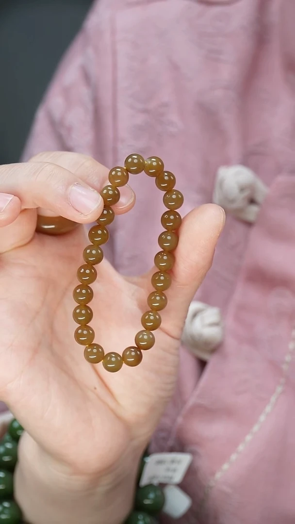 未镶嵌手链和田玉（糖玉）5