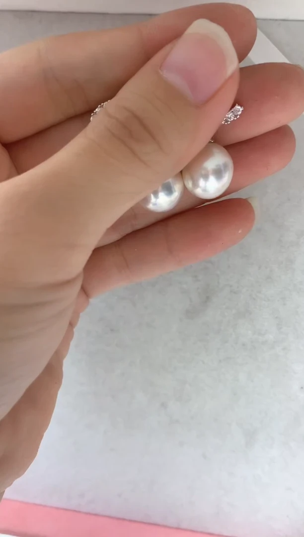 未镶嵌耳饰淡水珍珠多样性发其一