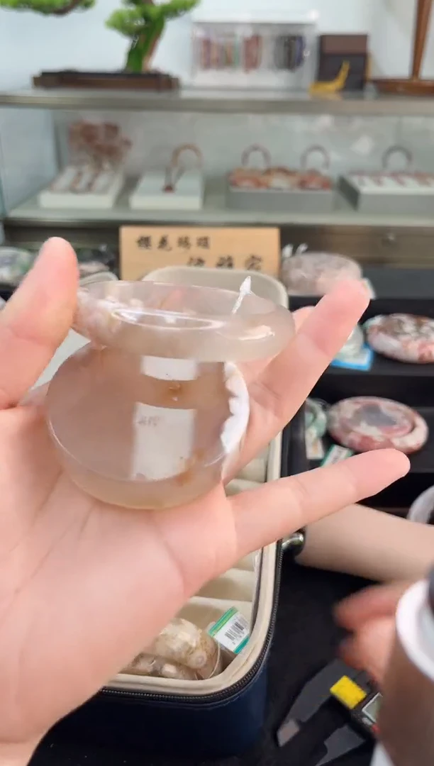 未镶嵌手镯石英质玉59圈口（赠品镯心）3889413