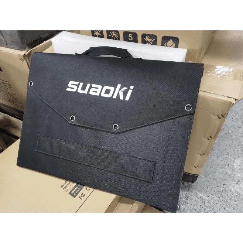 99新  【没配件】 SUAOKI太阳能板 太阳能光板