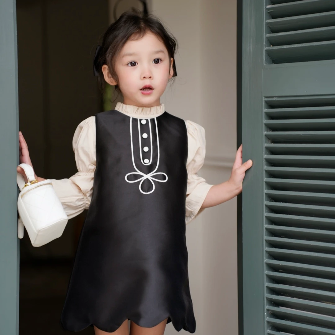 【春上新】女童春季简约时尚百搭背心裙BX2309熙熙可可CY2313