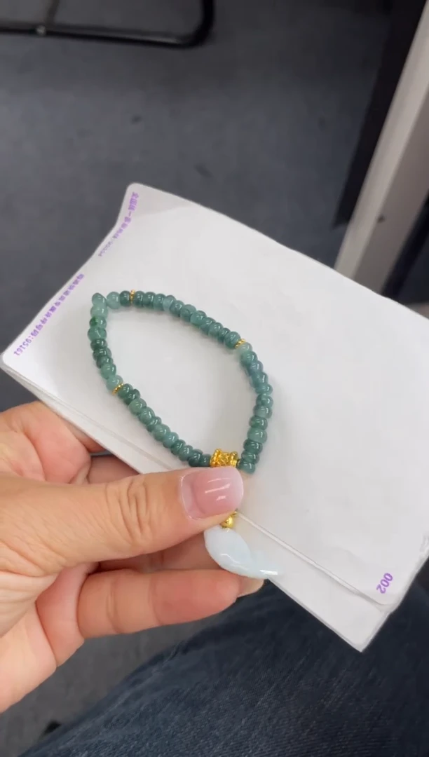 【闪购商品】翡翠手链未镶嵌手串