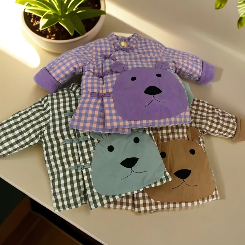 民族风纯棉花手工棉衣，儿童棉花衣套装棉袄棉服