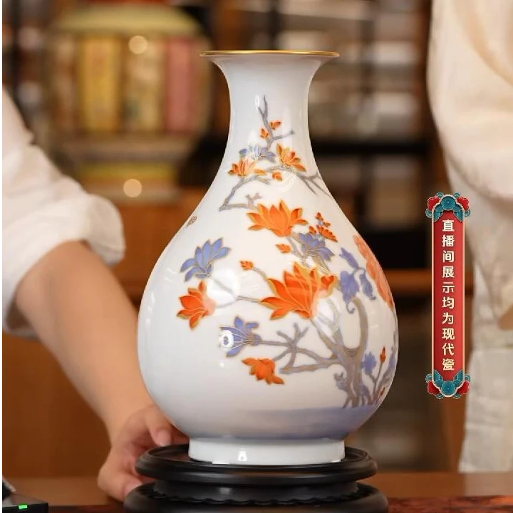 【小乔赏瓷】古窑手工手绘摆件9