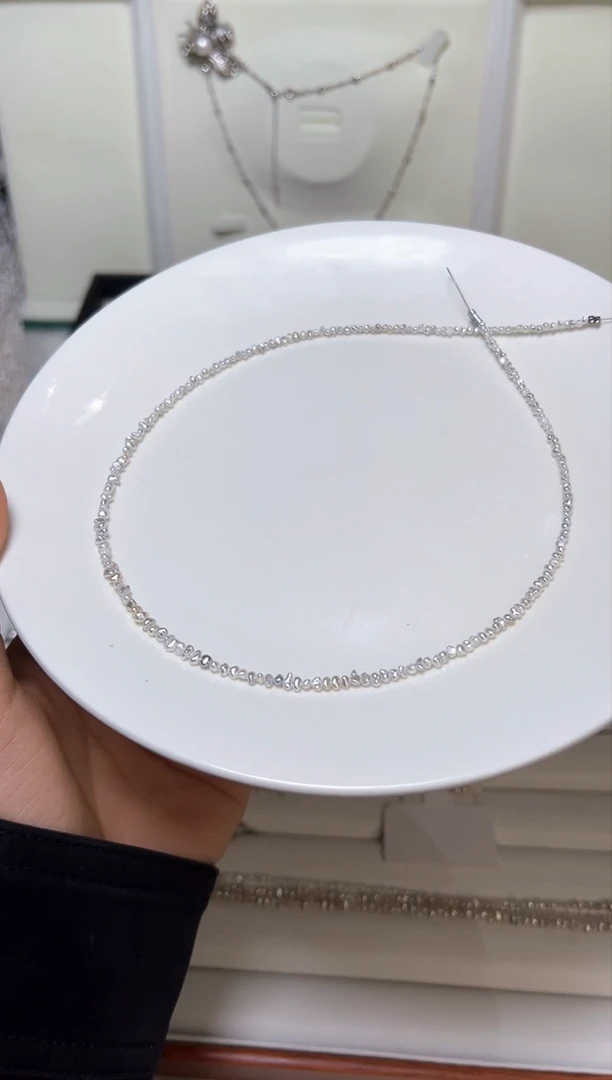 【闪购商品】海水珍珠颈饰银S925镶嵌76