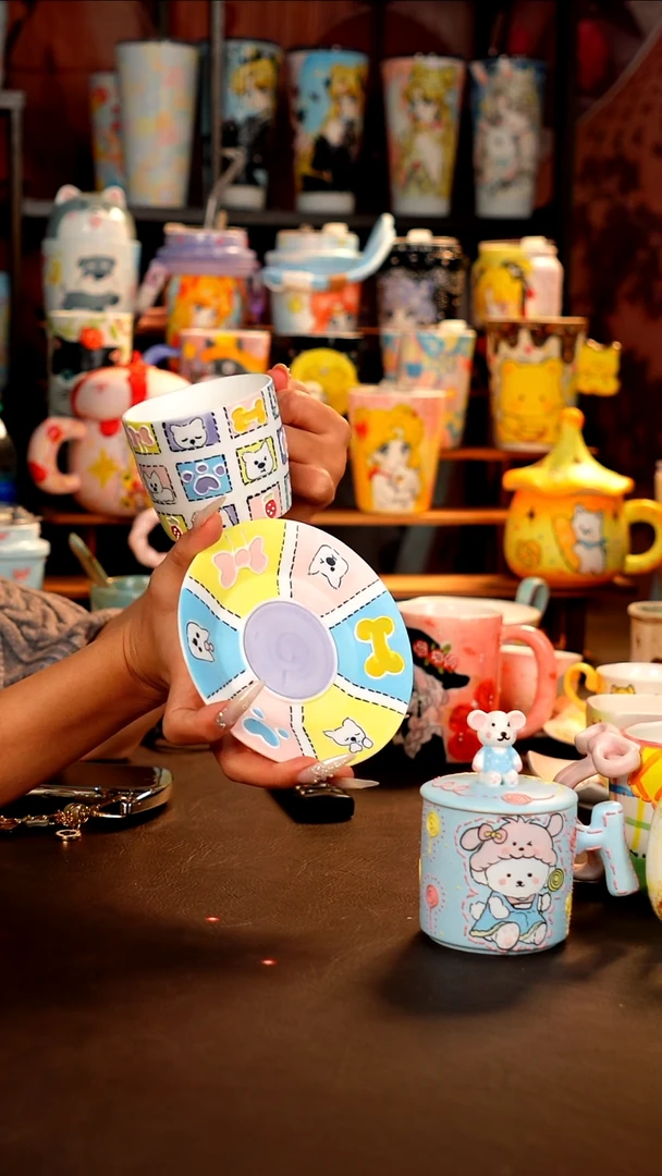 景德镇手工手绘杯杯