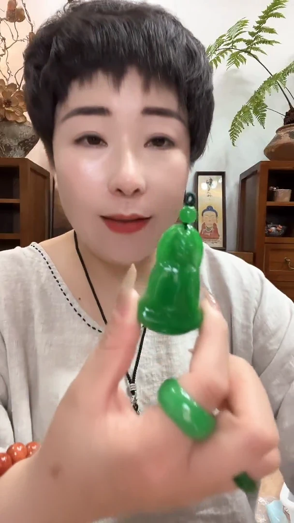 吊坠(赠链)合金翡翠189