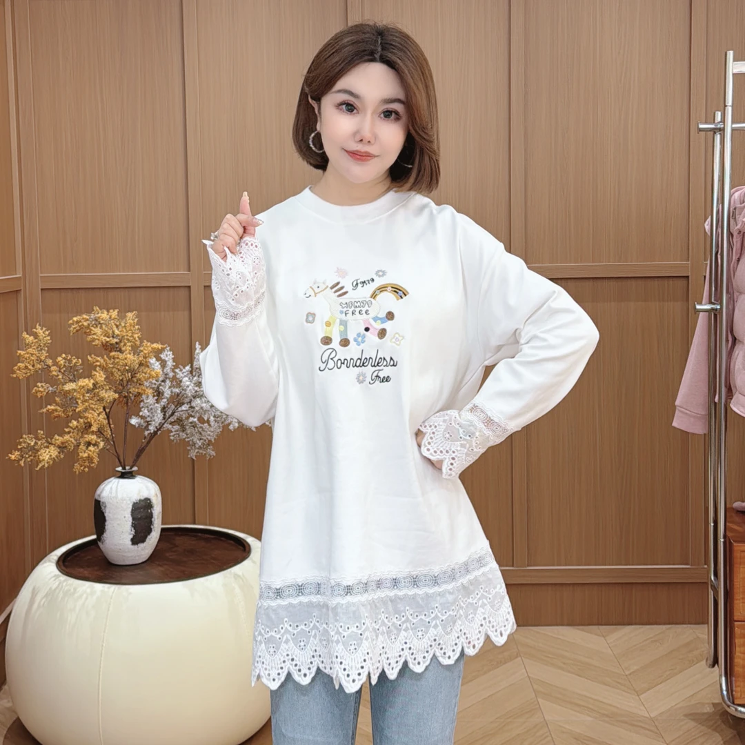 闺蜜精品102309【城市日记】小马拼接T恤