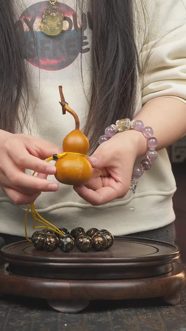 【闪购商品】1650号大漆酒葫芦  择优发