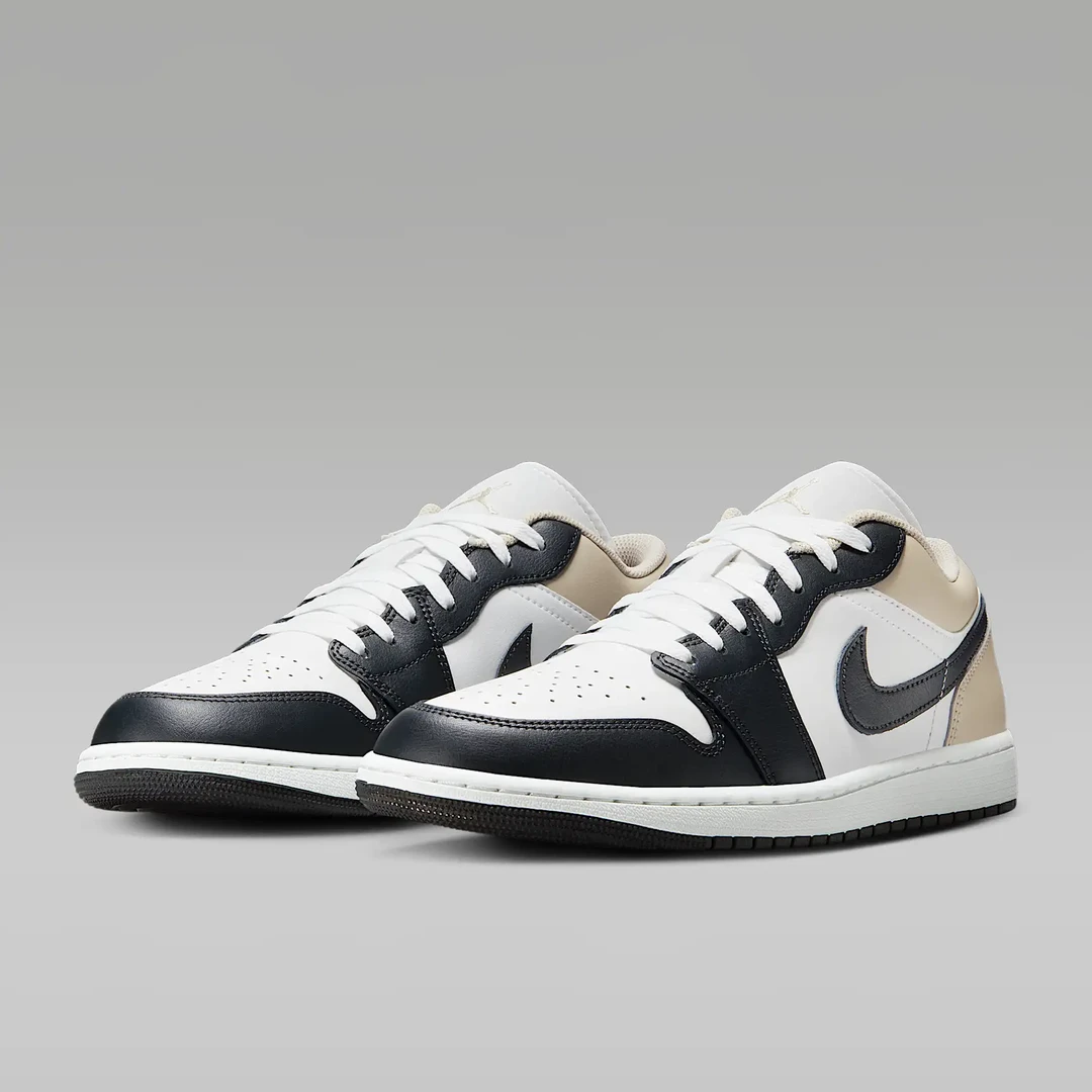 NIKE/耐克官方正品AJ1 男子燕麦熊猫新款百搭鞋 553558-153