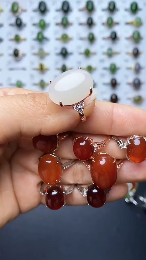 【闪购商品】和田玉戒指未镶嵌1