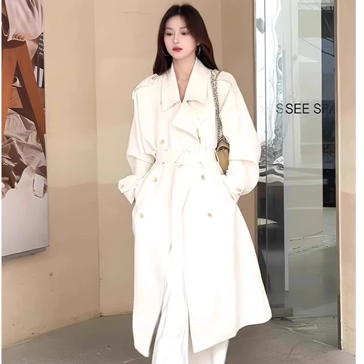 （非图片款）春秋气质显瘦时尚收腰韩版休闲百搭轻奢风衣外套