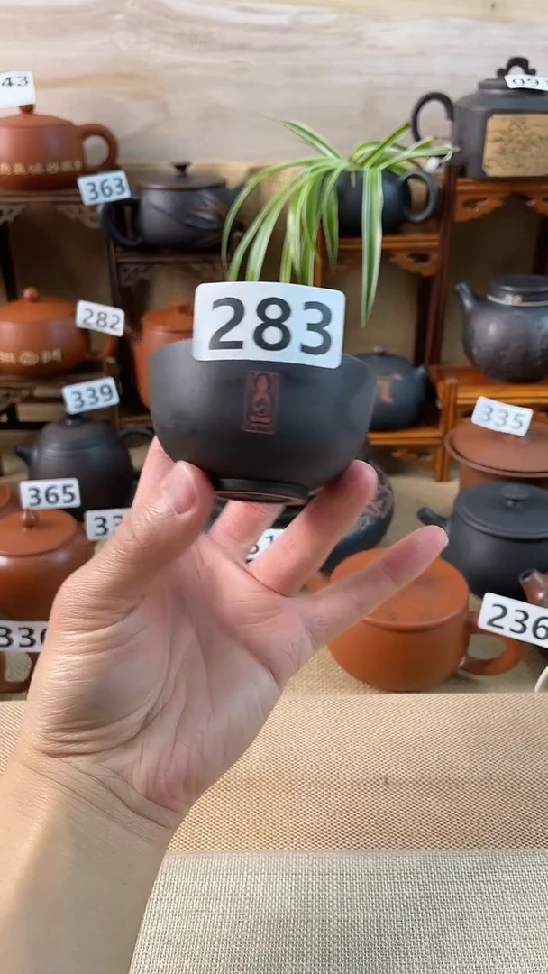 建水紫陶杯放漏 /283