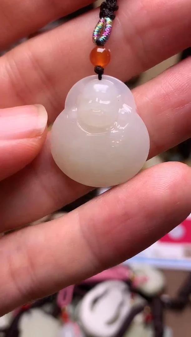 颈饰未镶嵌和田玉新疆料青海料清水和田玉吊坠