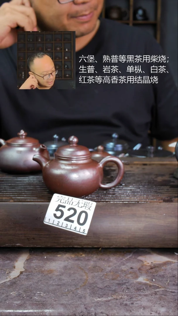 壶四大名陶钦州坭兴陶520