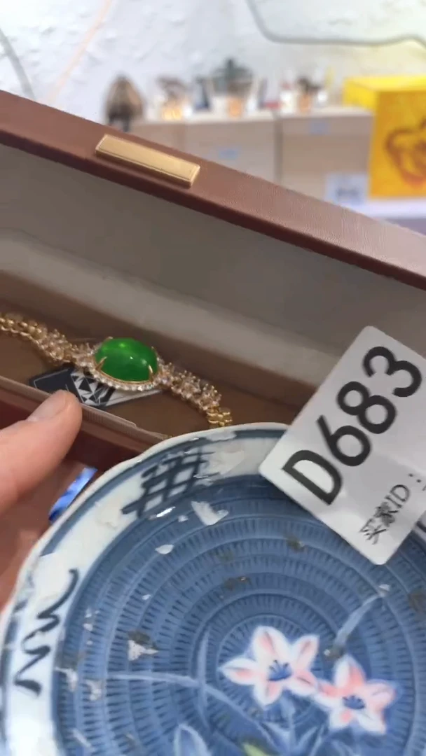 老***习瓷器瓷器手串手串683