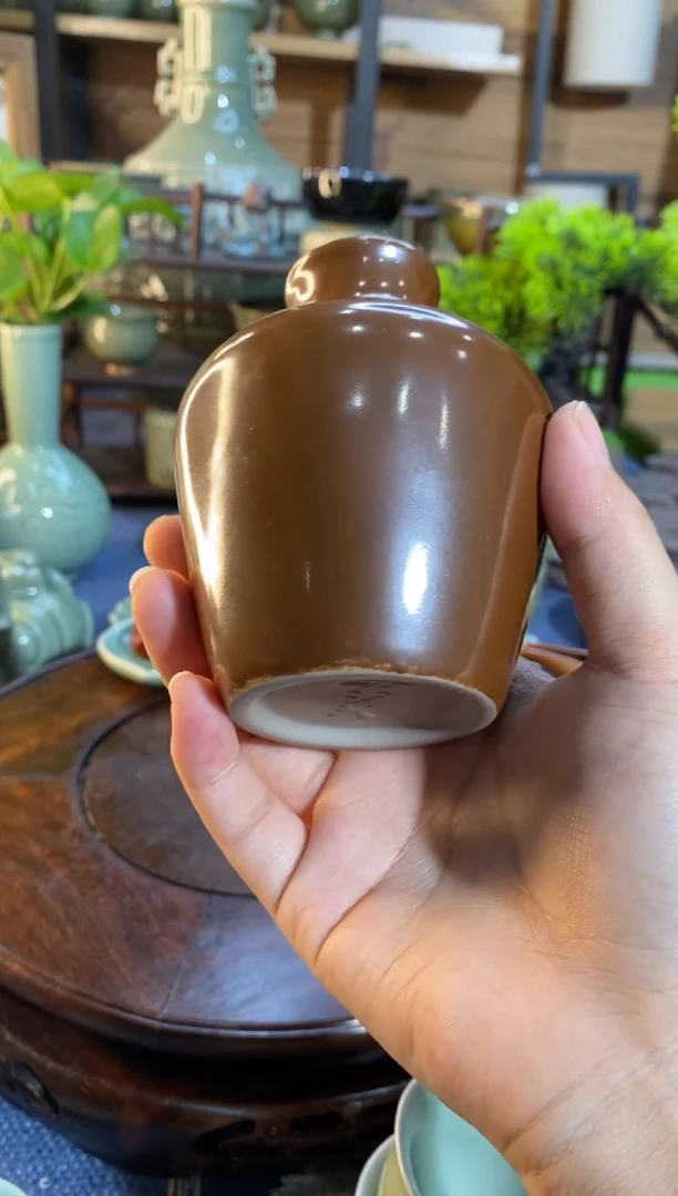 【闪购商品】XG006 紫金釉温酒壶 微瑕 1只