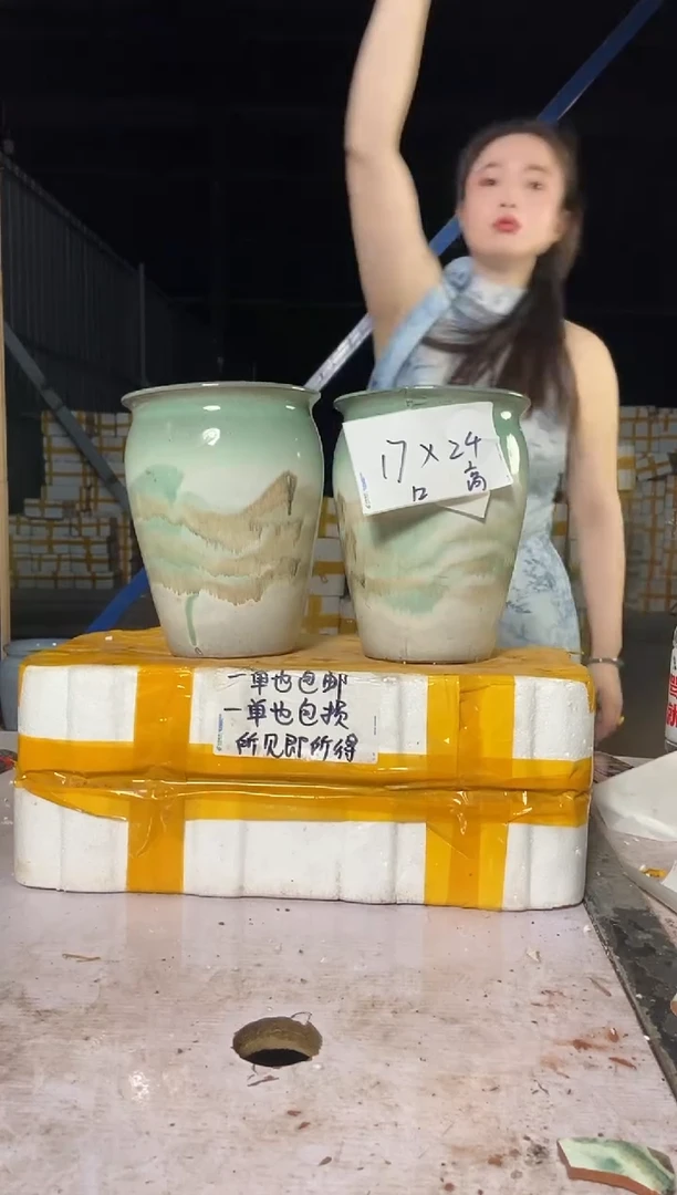宜兴紫砂粗陶花盆17/24