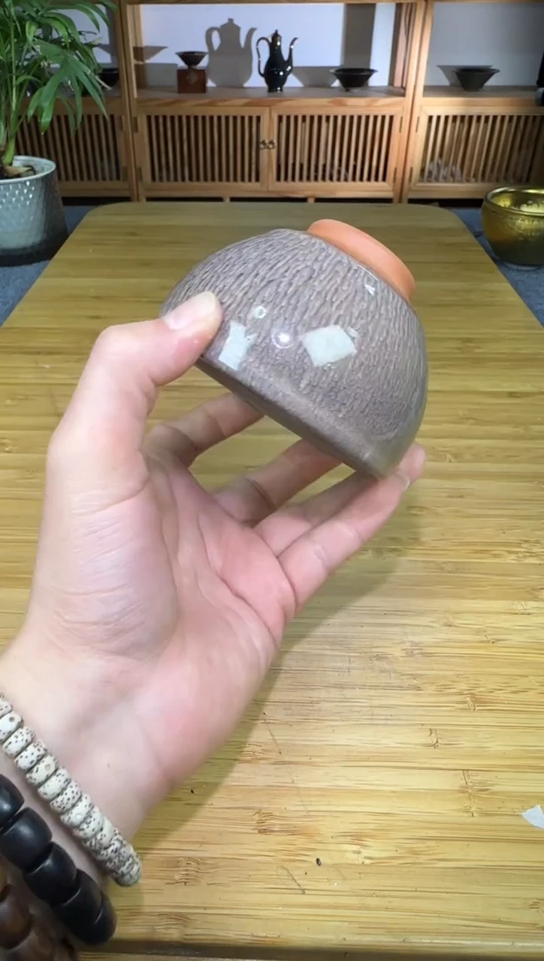 茶盏茶盏888888888将军兔褐金丝宝碗