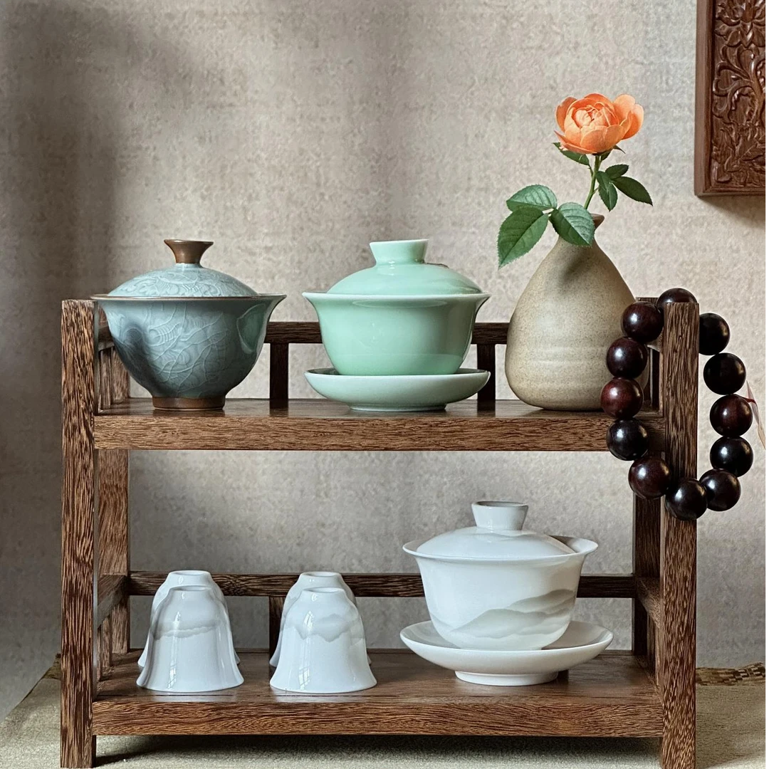 双层架茶杯架小物件架