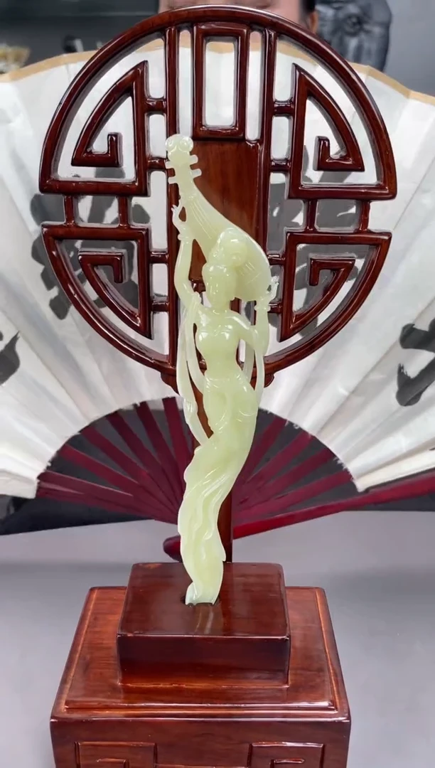 和田玉未镶嵌摆件摆件