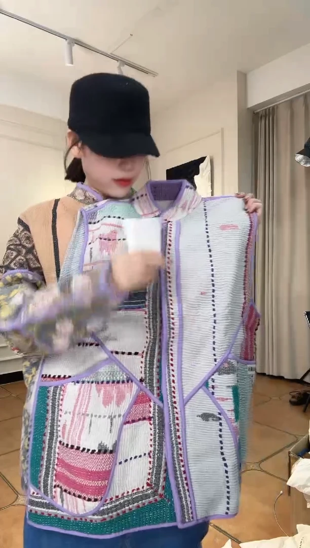 L****)设计师品牌马甲紫色系