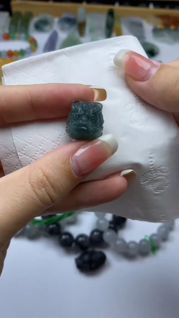 未镶嵌定制翡翠毛货定制不退不换