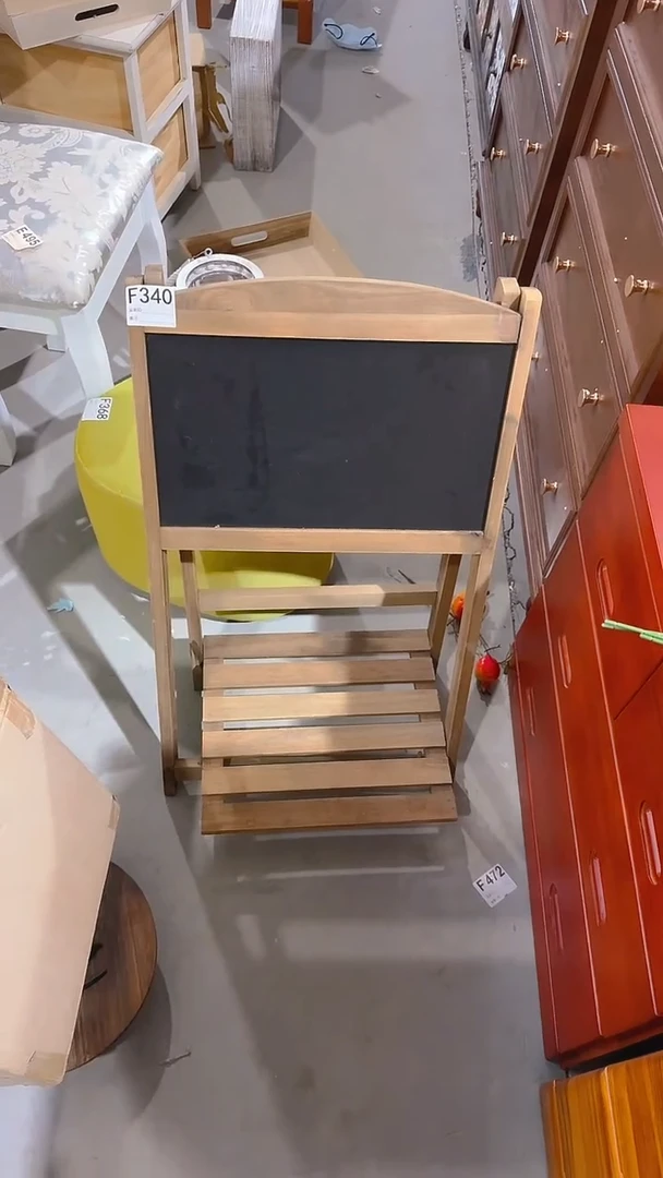 木（非红木类）黑板花架