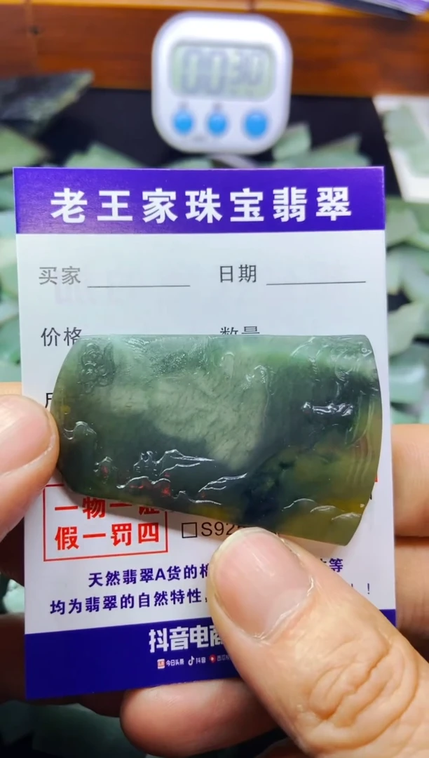 【闪购商品】翡翠颈饰未镶嵌挂件