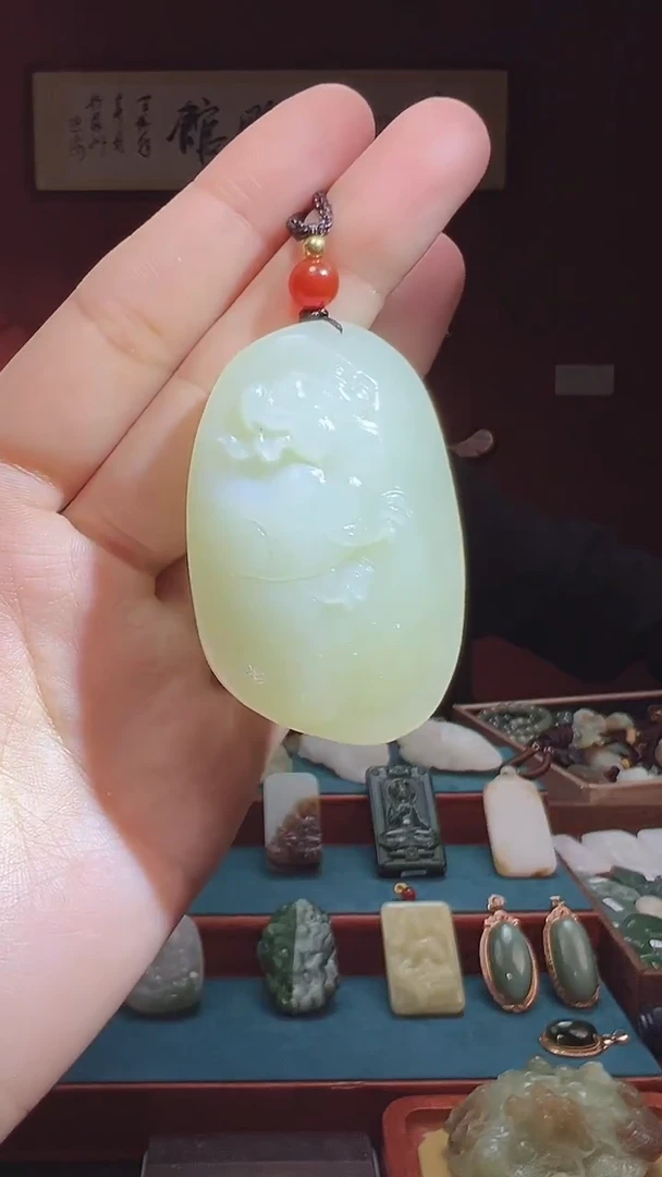 吊坠(不含链)未镶嵌和田玉1