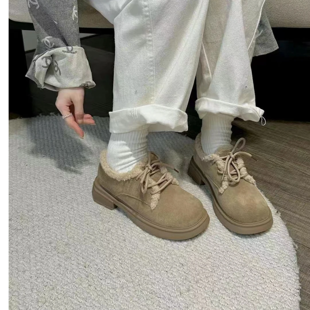 FUJIA STYLE新款气质纯色简约平底时尚型休闲鞋0775