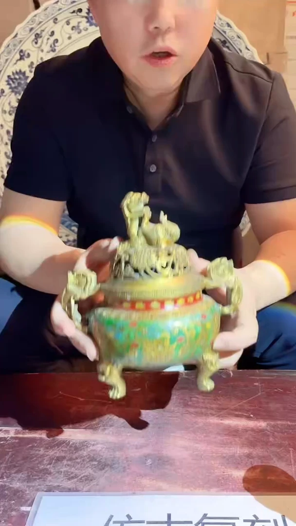 摆件景德镇陶瓷流水189